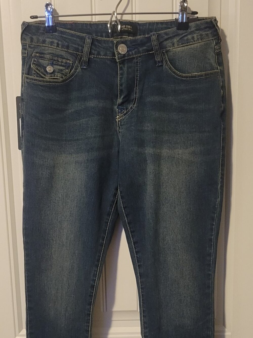 True Religion Women's Skinny Jeans Denim Medium Wash Stretch 5-Pocket 29 NWT
